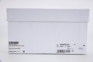 Maison Martin Margiela 6 Court Sneaker in Beige Leather 5