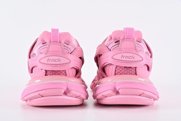 Balenciaga Track Sneaker LED Mesh and Nylon Reps Pink 3