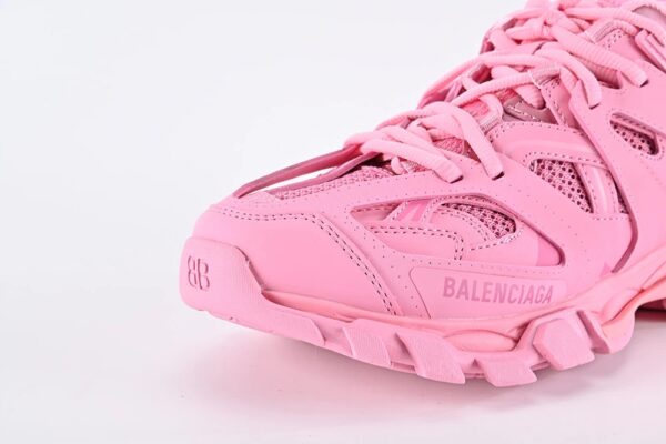 Balenciaga Track Sneaker LED Mesh and Nylon Reps Pink 6