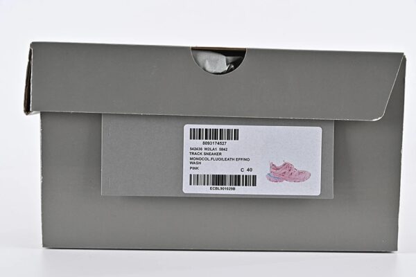 Balenciaga Track Sneaker LED Mesh and Nylon Reps Pink 8