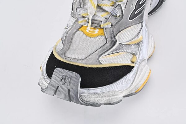 MENS CARGO SNEAKER IN GREY BLACK AND YELLOW REPS 3