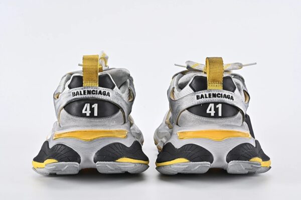 MENS CARGO SNEAKER IN GREY BLACK AND YELLOW REPS 7
