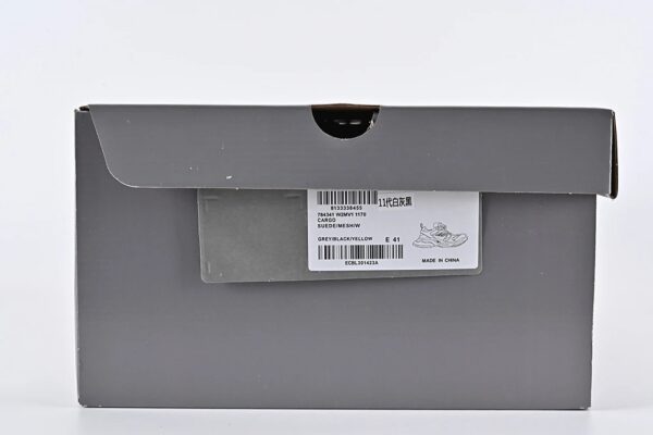 MENS CARGO SNEAKER IN GREY BLACK AND YELLOW REPS 8
