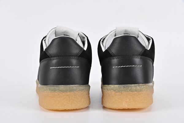 Margiela Lace up Low top Sneakers Black 4