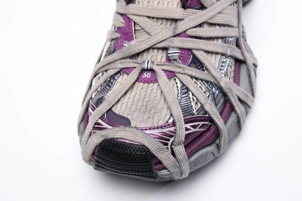 Balenciaga 3XL lace up Sneakers Purple6