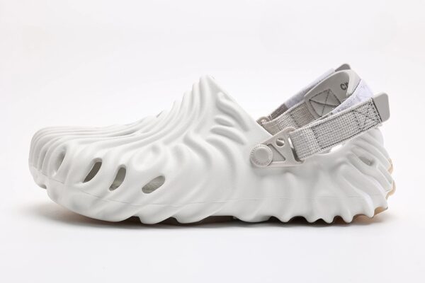 Cr0cs Pollex Clog by Salehe Bembury Como by Salehe Bembury Spackle Almost White Friends and Family 2