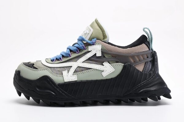 OFF WHITE ODSY 1000 ‘BLACK SAGE GREEN REPLICA 2