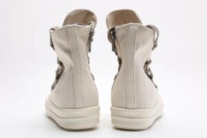 Rick Owens DRKSHDW Strobe Cotton Nylon Hexa High ‘Pearl Milk 3
