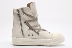Rick Owens DRKSHDW Strobe Cotton Nylon Hexa High ‘Pearl Milk 4