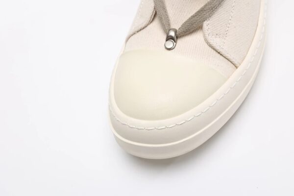 Rick Owens DRKSHDW Strobe Cotton Nylon Hexa High ‘Pearl Milk 8