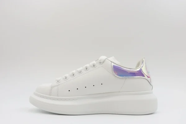ALEXANDER MCQUEEN LEATHER PLATFORM TRAINERS SNEAKERS LASER00004