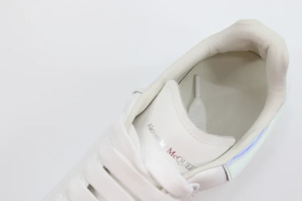 ALEXANDER MCQUEEN LEATHER PLATFORM TRAINERS SNEAKERS LASER00013
