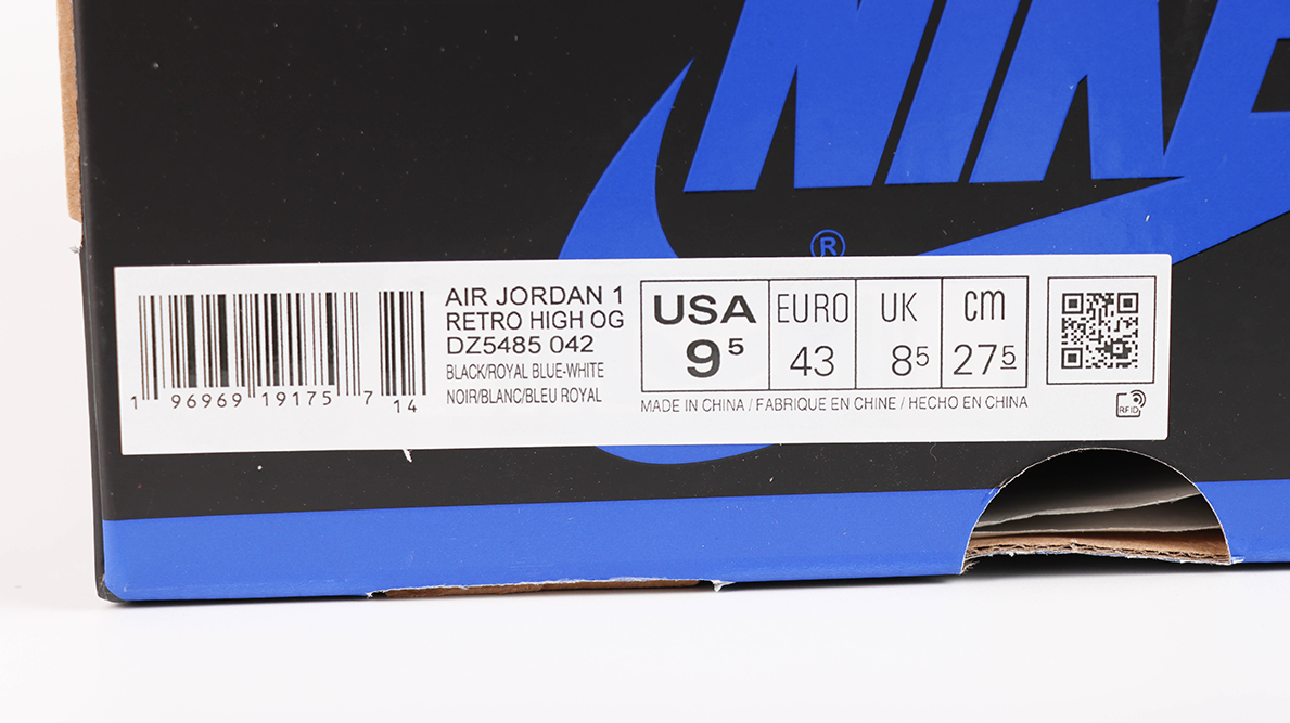 Air Jordan 1 Retro High OG Royal Reimagined Reps10