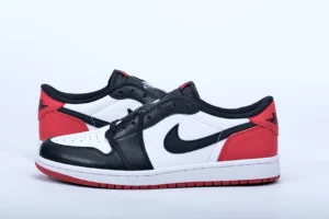 Air Jordan 1 Retro Low OG Black Toe 2023 replica 5 1