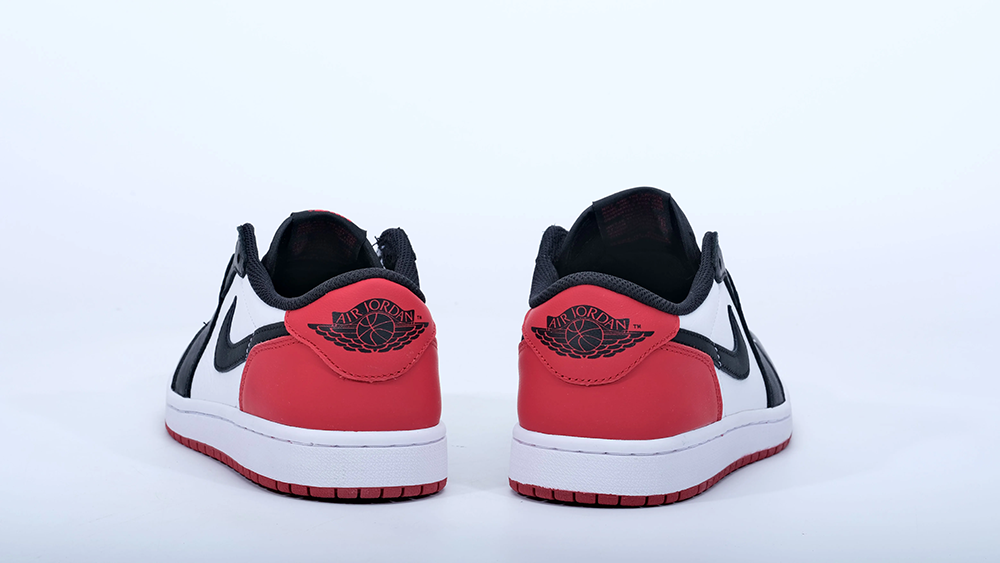 Air Jordan 1 Retro Low OG Black Toe 2023 replica 7
