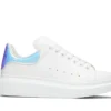 Alexander McQueen Sneaker Iridescent trimmed Leather