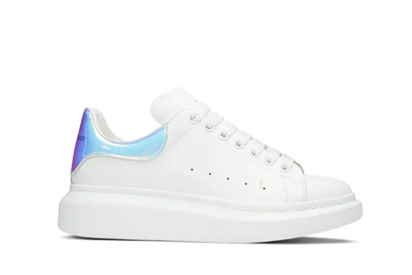 Alexander McQueen Sneaker Iridescent trimmed Leather