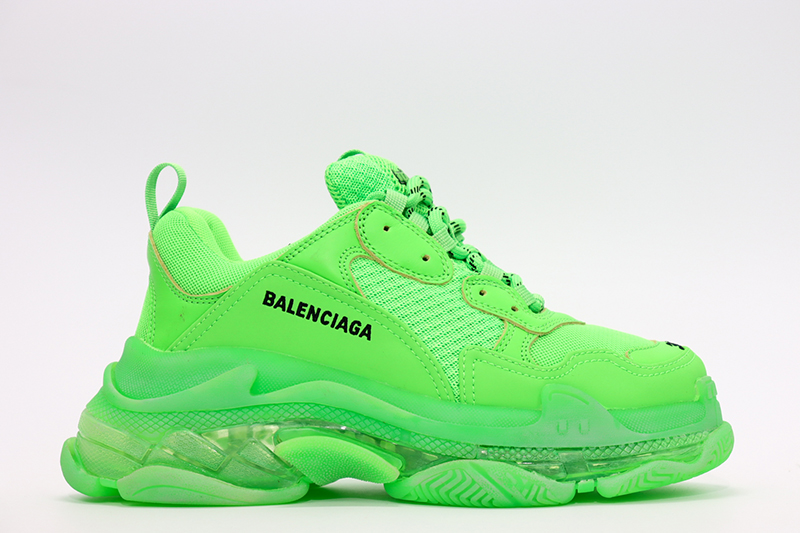 BALENCIAGA TRIPLE S GREEN 38 2
