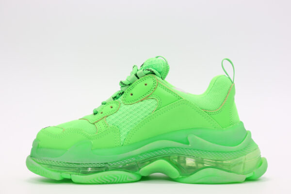 BALENCIAGA TRIPLE S GREEN 38 4