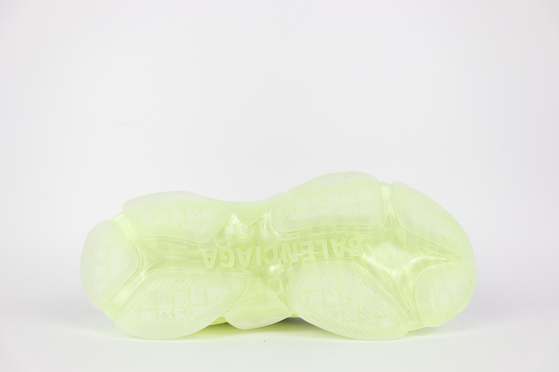 BALENCIAGA TRIPLE S SNEAKER WHITE GREEN 4
