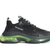 BALENCIAGA TRIPLE S TRAINER BLACK GREEN