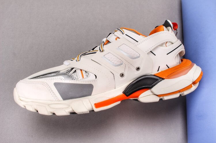 Balenciaga Sneaker Tess.s.Gomma MAILLE BLACK Grey orange1 1