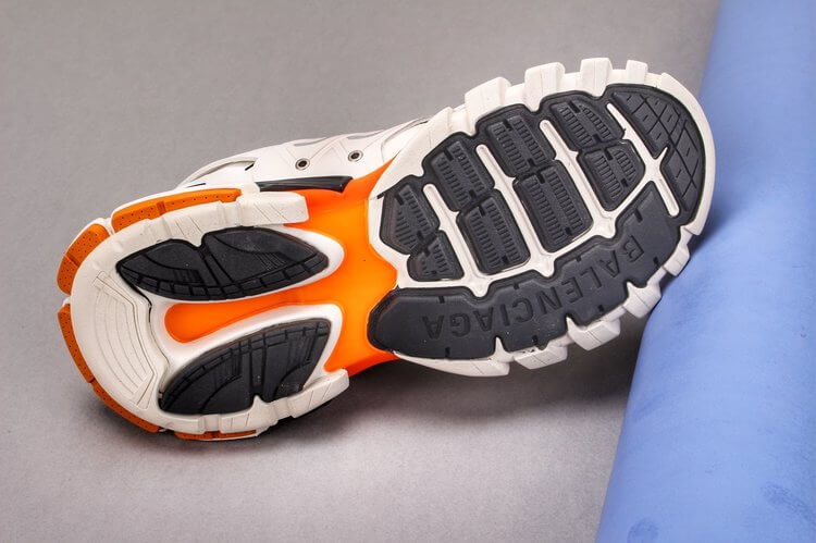 Balenciaga Sneaker Tess.s.Gomma MAILLE BLACK Grey orange6 1