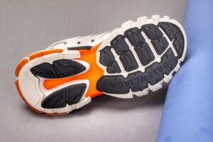Balenciaga Sneaker Tess.s.Gomma MAILLE BLACK Grey orange6 2