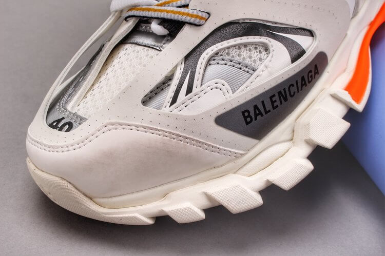 Balenciaga Sneaker Tess.s.Gomma MAILLE BLACK Grey orange7 1