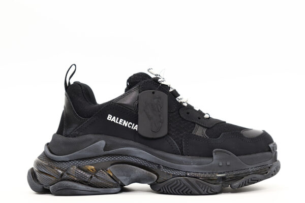 Balenciaga Triple S Black 3 2