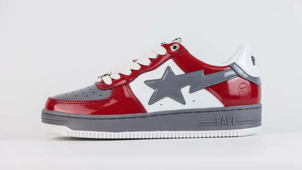 Bapesta 2 Brick Red Reps1 1