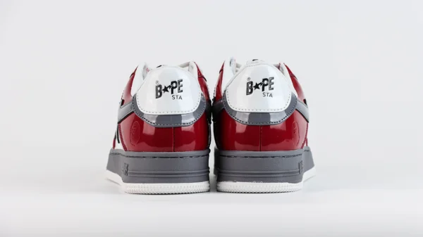 Bapesta 2 Brick Red Reps10