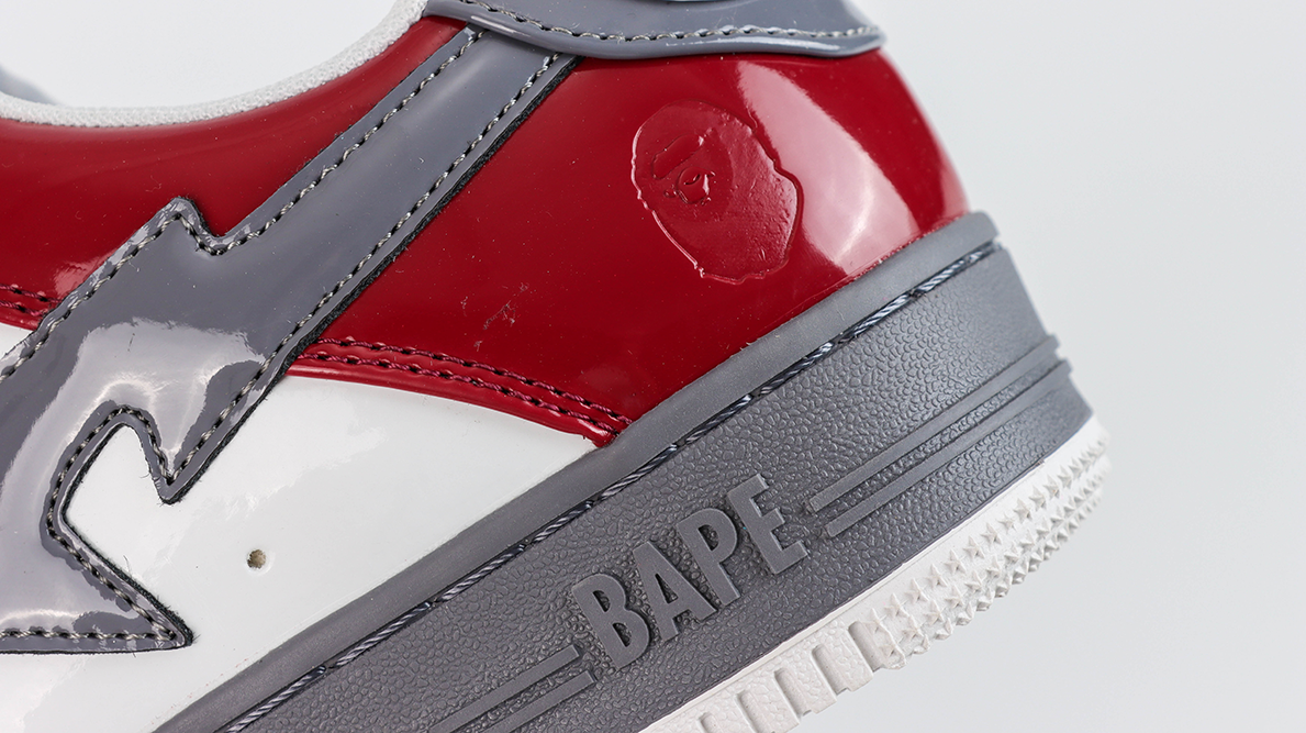 Bapesta 2 Brick Red Reps4