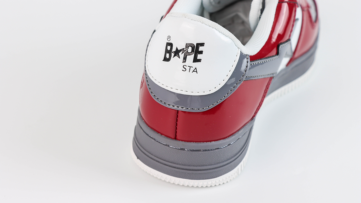 Bapesta 2 Brick Red Reps6