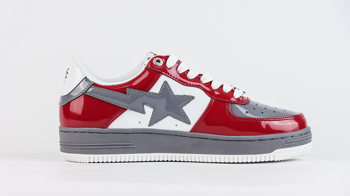 Bapesta 2 Brick Red Reps7