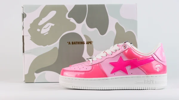 Bapesta Low Combo Pink Reps10