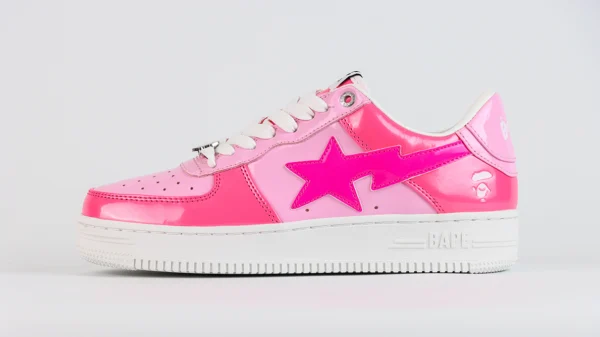 Bapesta Low Combo Pink Reps12 1