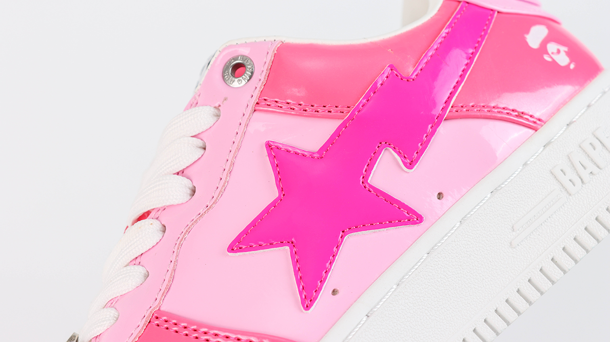Bapesta Low Combo Pink Reps2
