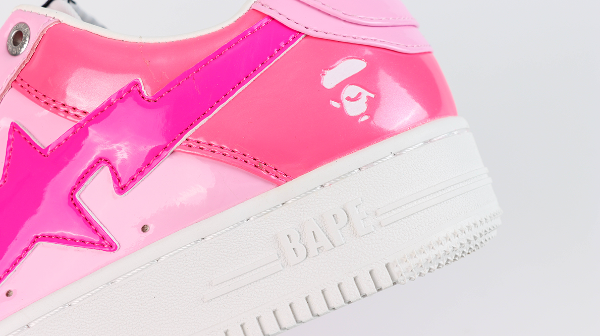 Bapesta Low Combo Pink Reps3