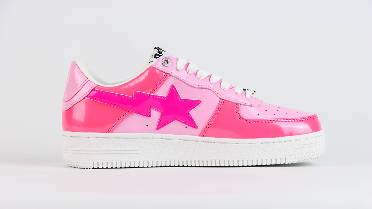 Bapesta Low Combo Pink Reps6