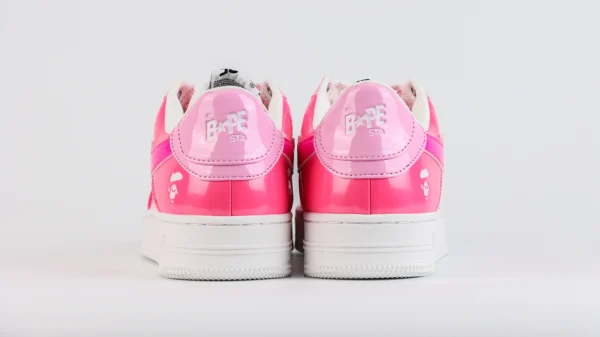 Bapesta Low Combo Pink Reps9