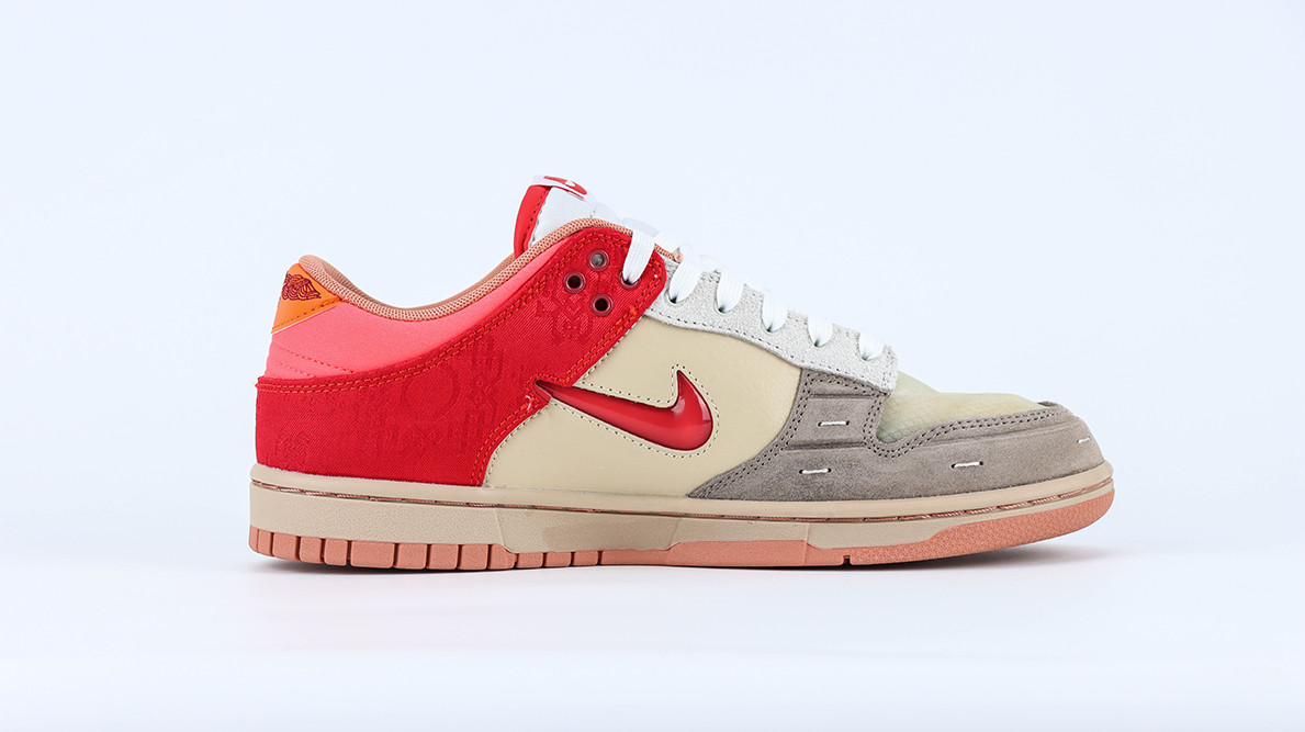 CLOT x Dunk Low SP What The With Trading Card Reps11