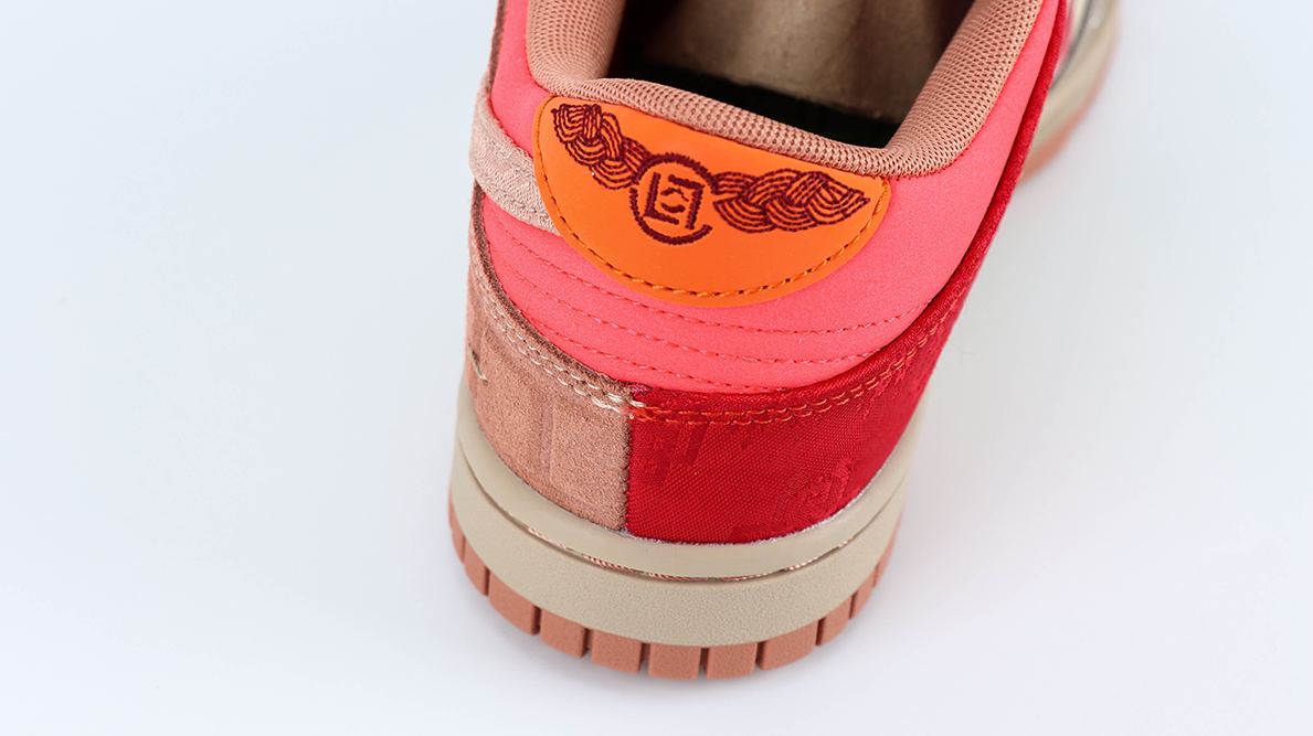 CLOT x Dunk Low SP What The With Trading Card Reps4