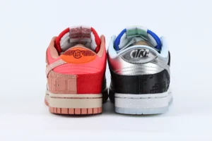 CLOT x Dunk Low SP What The With Trading Card Reps8