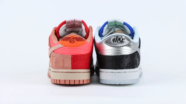 CLOT x Dunk Low SP What The With Trading Card Reps8