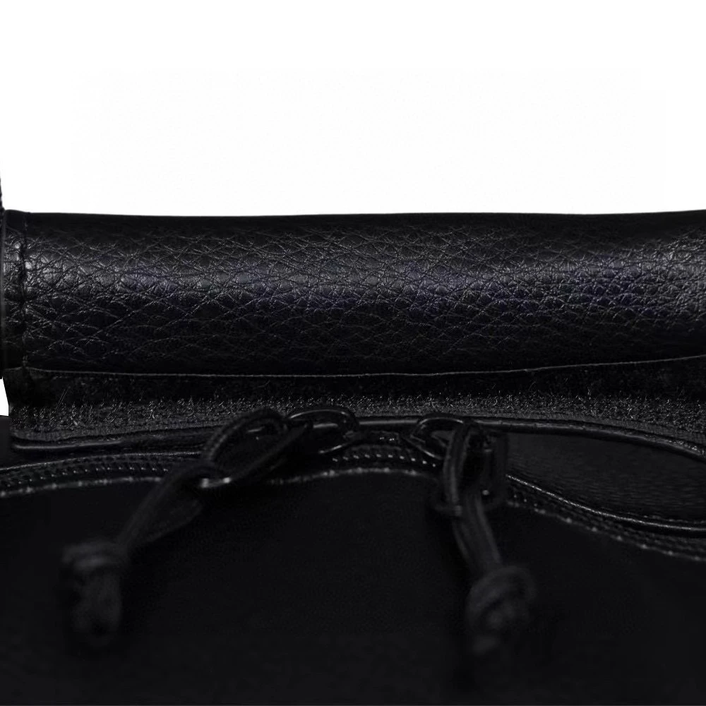 Duffle Bag Leather Bucket Bag Black17