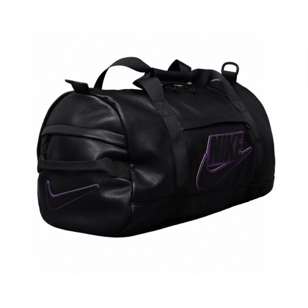 Duffle Bag Leather Bucket Bag Black3