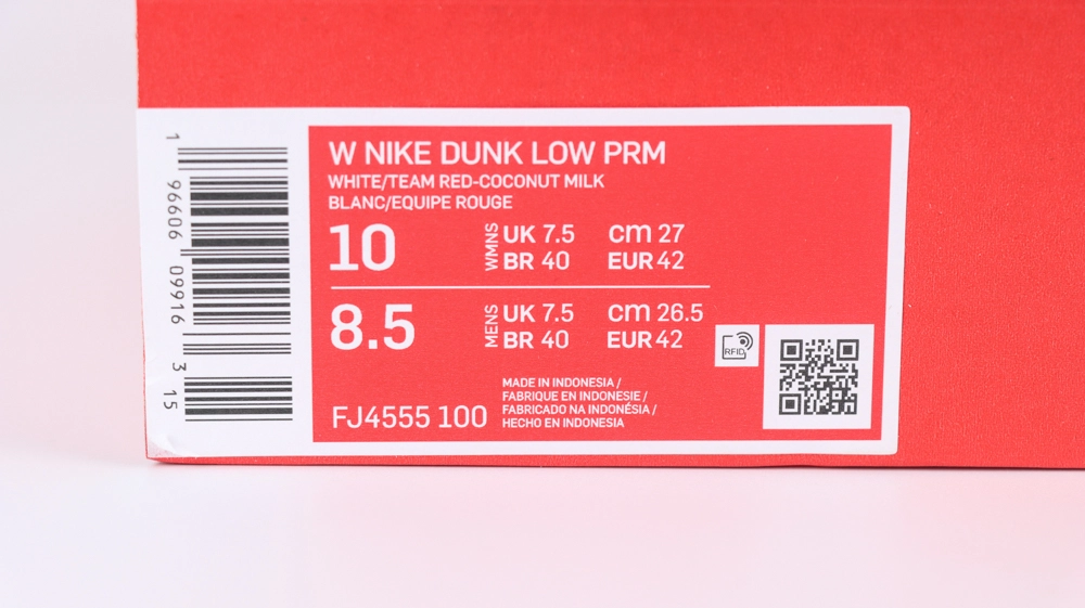Dunk Low Premium Vintage Red Reps 1