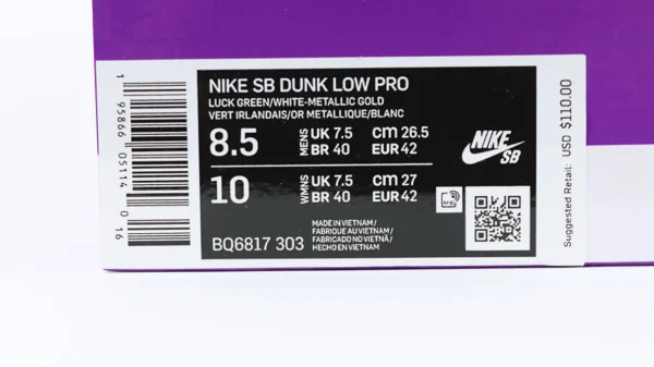 Dunk Low SB St. Patricks Day Reps4