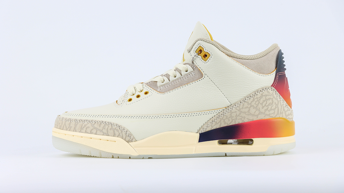 J. Balvin x Air Jordan 3 Retro MedelliCC81n Sunset Reps10 1